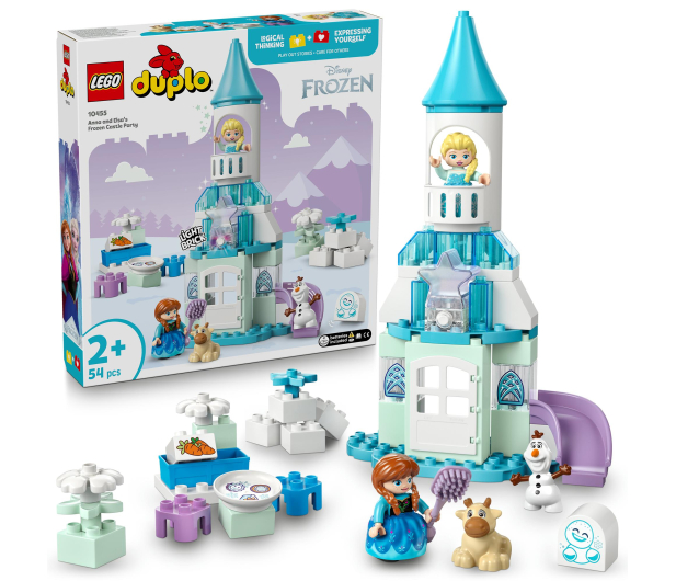 LEGO DUPLO 10455 Przyjęcie w lodowym zamku Anny i Elzy - 1331608 - zdjęcie 2